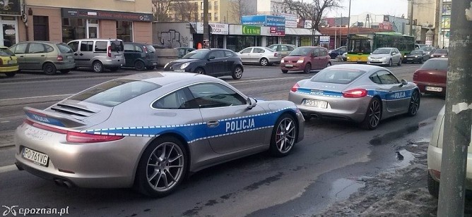 Policja w Porsche 911 !? Fiat Klub Polska